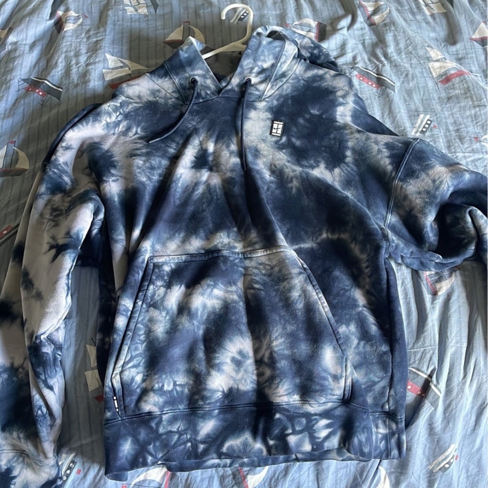 nike men’s tennis hoodie tie dye